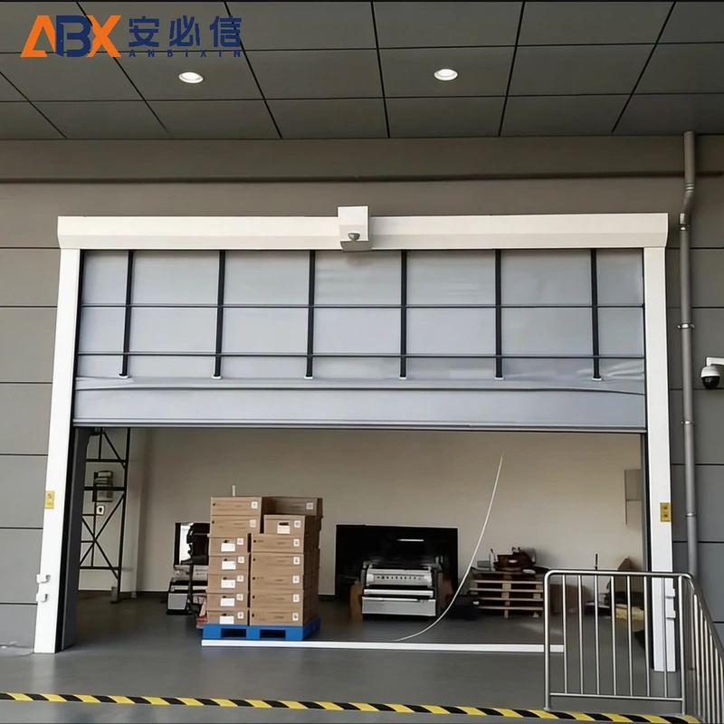 保定市软帘堆积门